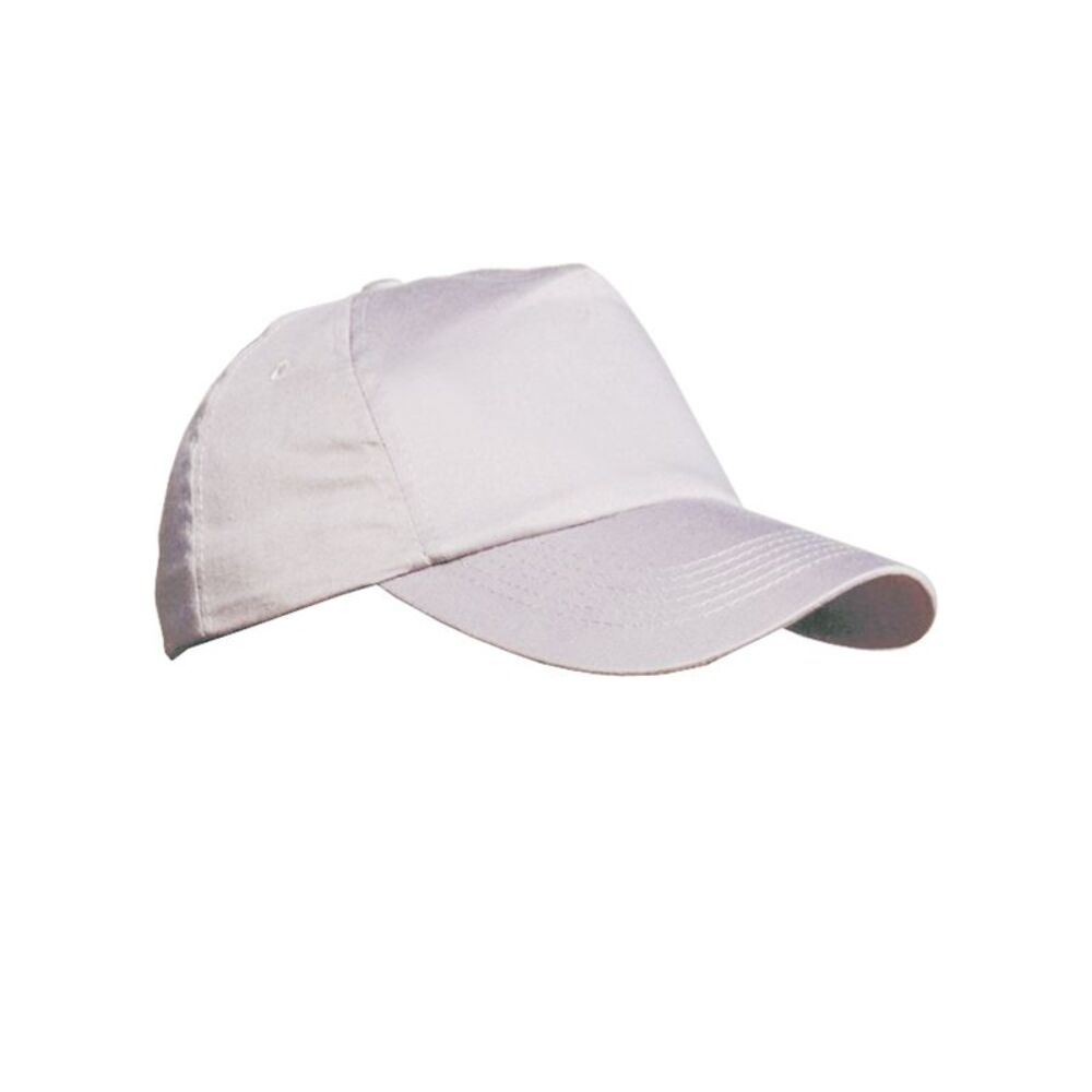Result Unisex Plain Baseball Cap / White